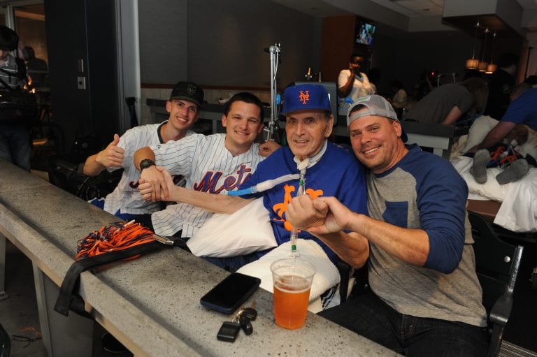 Gurwin resident Gus cheers on NY Mets with family