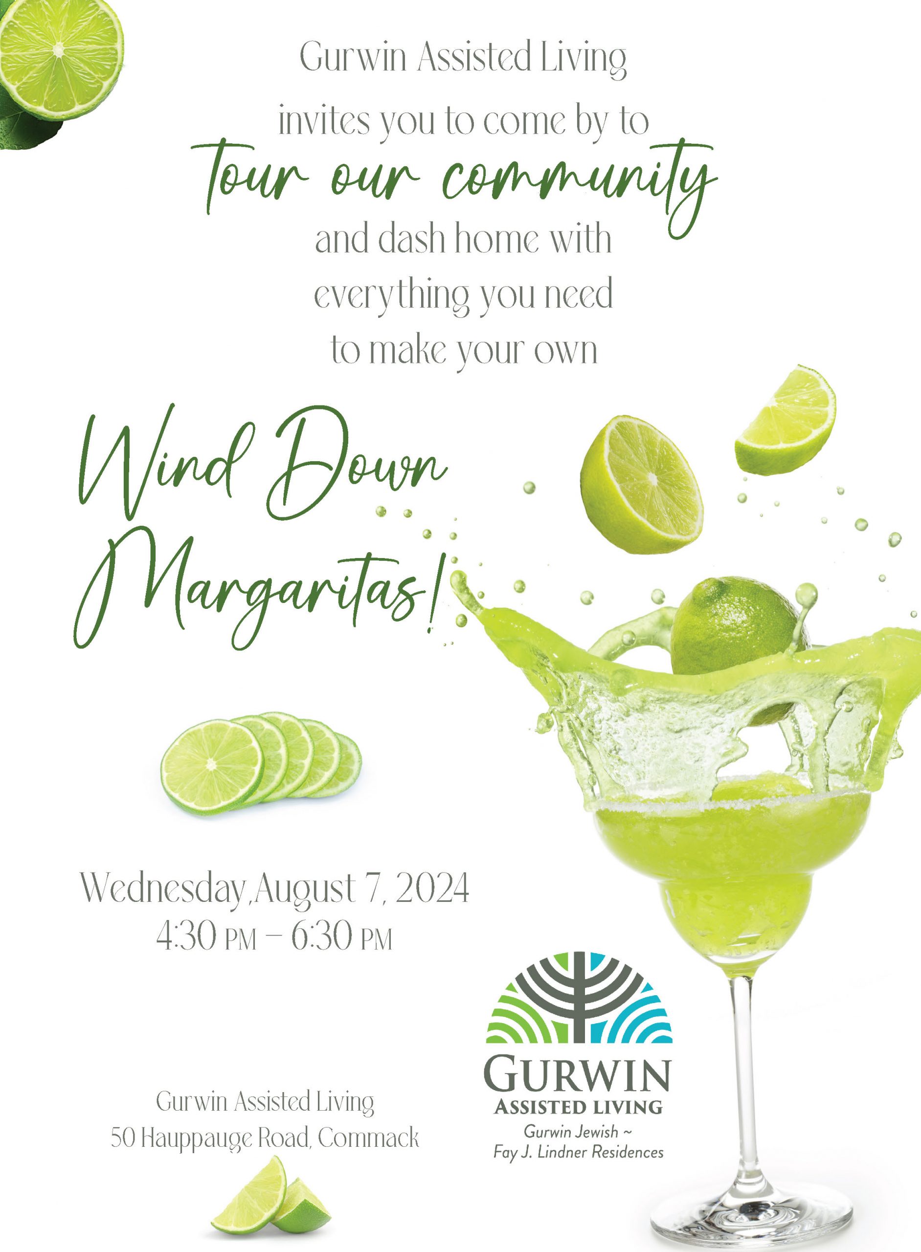 Margaritas & Tour ... our Assisted Living Community