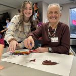 Gurwin Adult Day Care participants enjoy creating fall art 