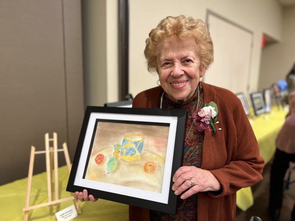 Gurwin Jewish Assisted Living Artists Show Off Their Work