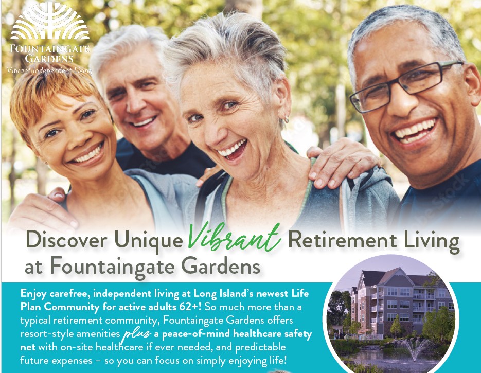 Make the move to Fountaingate Gardens independent living -- so much more than a 55+ community! Attend our brunch and learn to discover why.