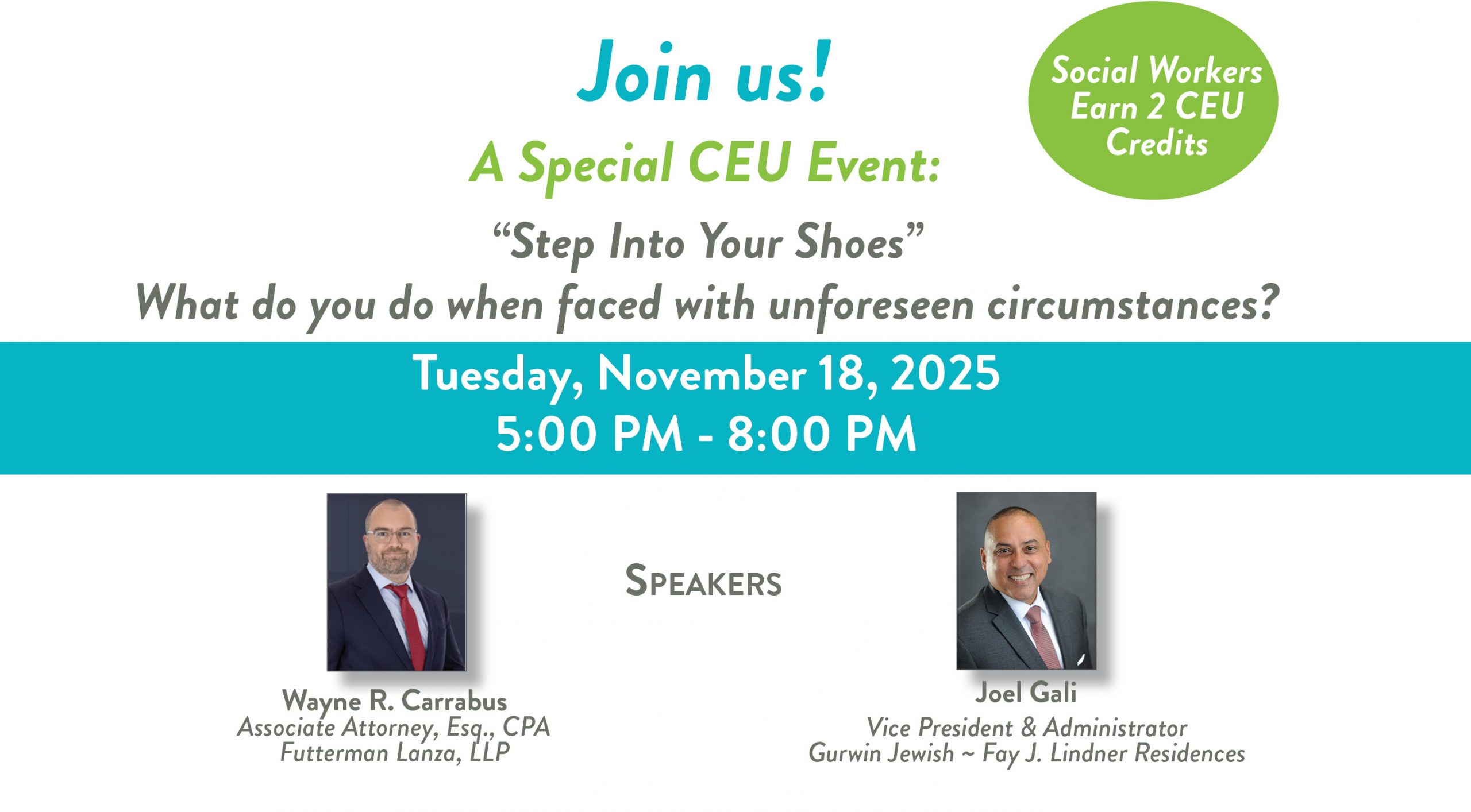 Gurwin CE for Social Workers 11 18 25