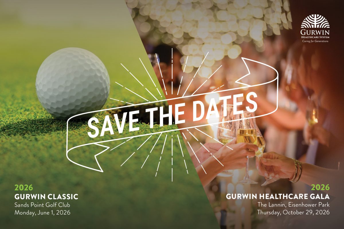 Gurwin Gala and Golf Events 2026 -- Save the Dates!