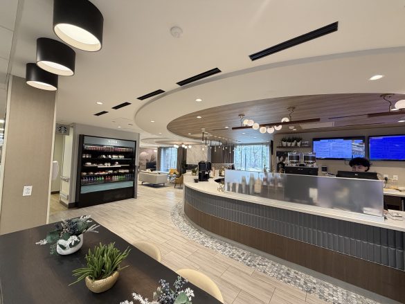 Starbucks cafe for residents, visitors and staff to enjoy delicious nosh foods