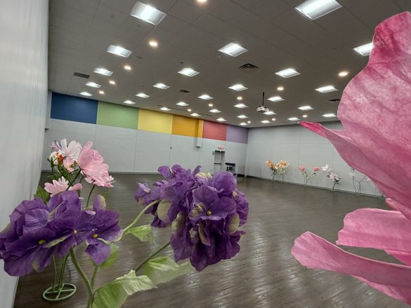 Gurwin's Simon Rainbow Room is the hub for socialization and lively activities for our residents