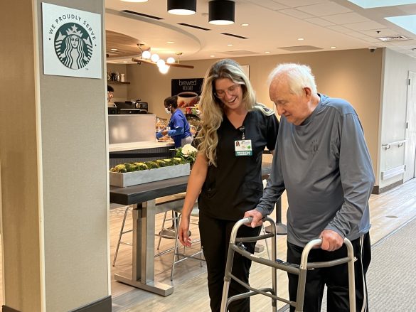 Physical therapy can extend from our rehabilitation gyms, and