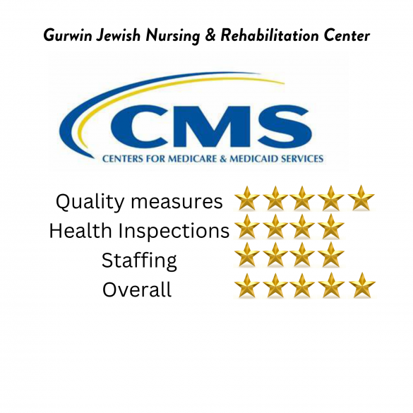 Gurwin is a premiere CMS 5-star quality nursing and rehabilitation center