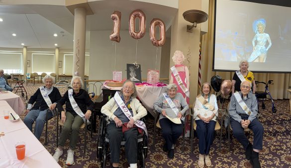 Gurwin Centenarian Club Welcomes Marilyn Monoe on Her 100th Birthday